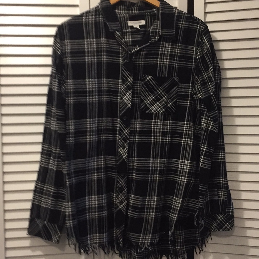 Beachlunchlounge plaid button down
